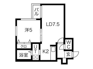 K-MODE麻生の物件間取画像